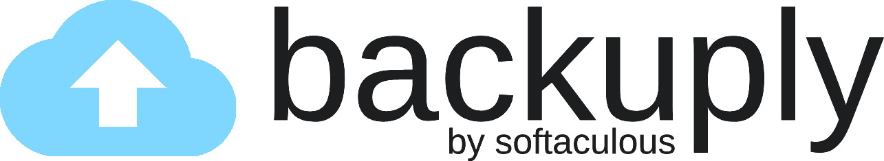 Backuply black logo